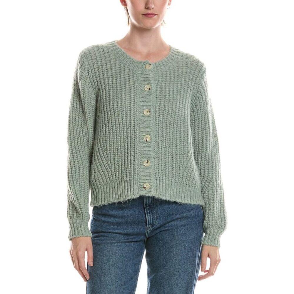 Michael Stars Womens Lumi Crewneck Cardigan